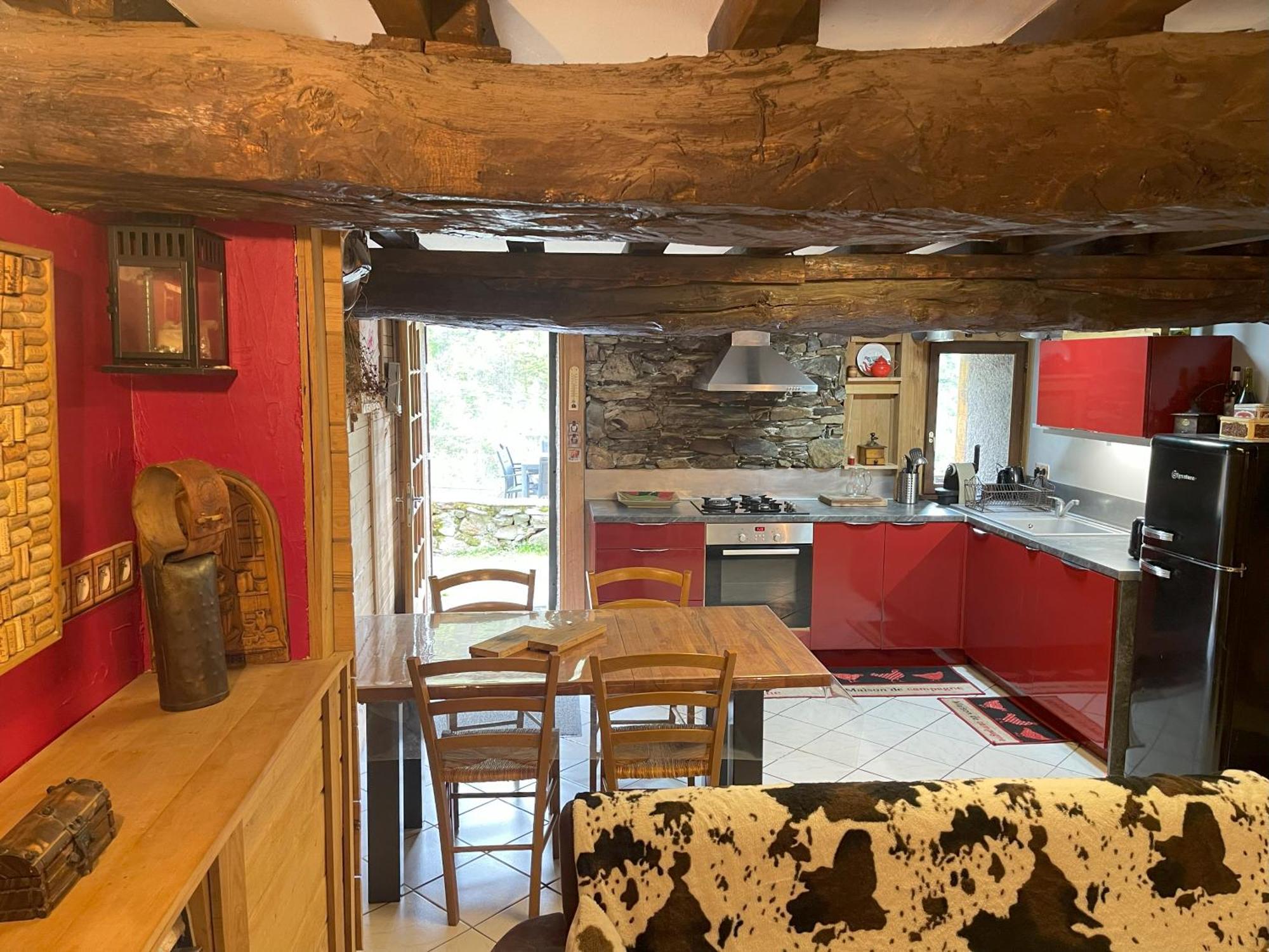 Grange Renovee, Pyrenees Ariegeoises, Gite Haute Ariege Auzat Exteriör bild