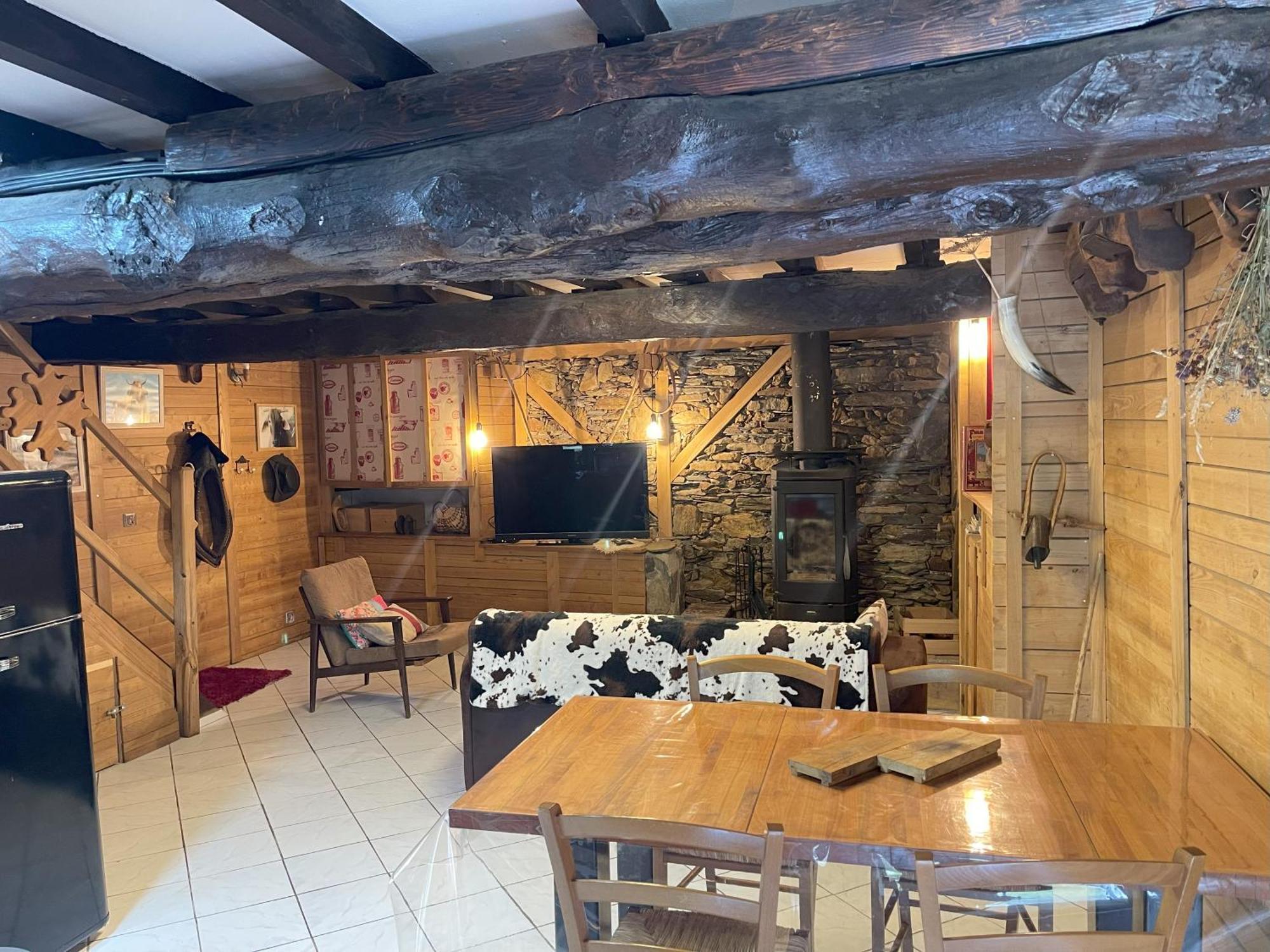 Grange Renovee, Pyrenees Ariegeoises, Gite Haute Ariege Auzat Exteriör bild