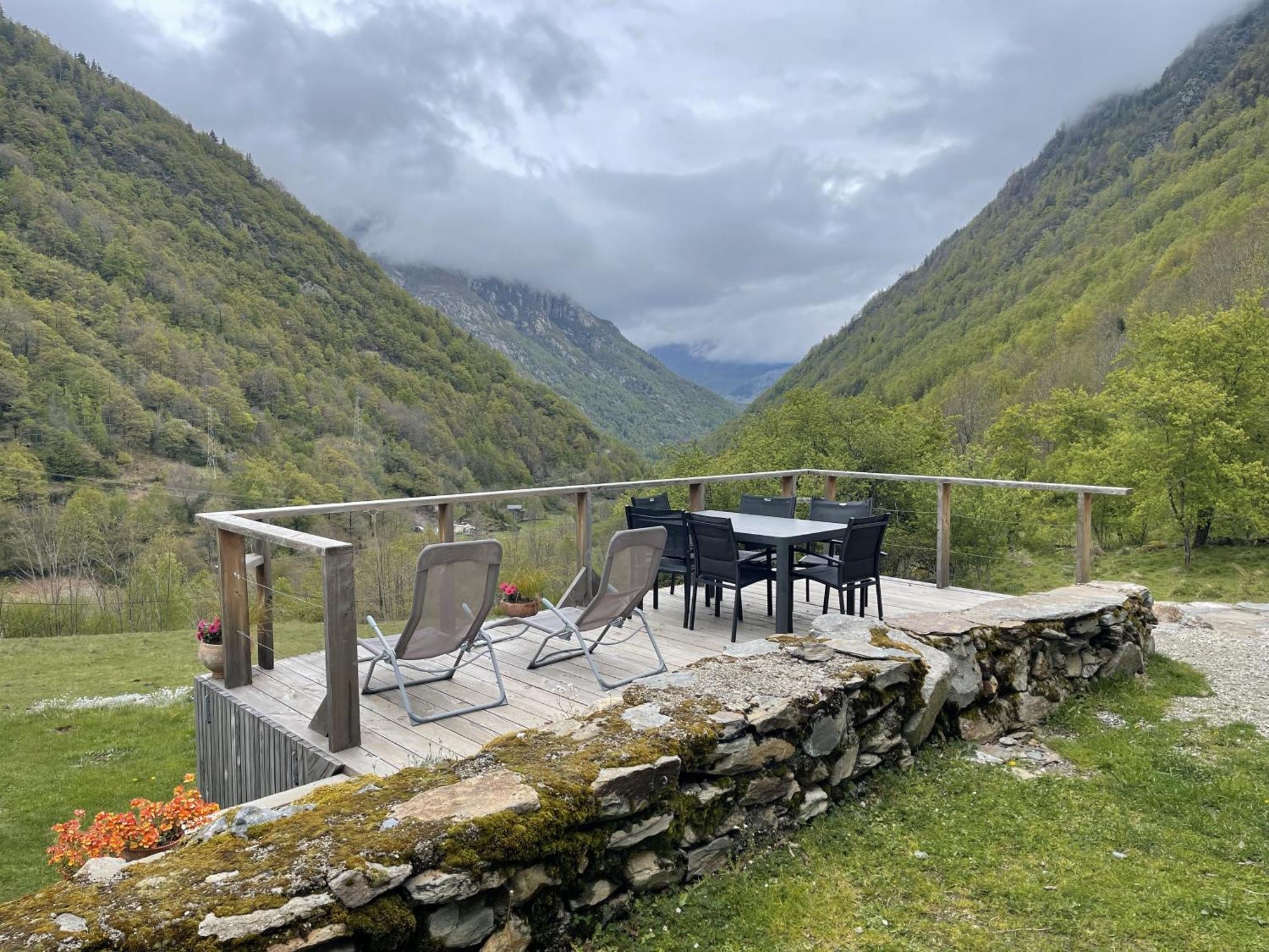 Grange Renovee, Pyrenees Ariegeoises, Gite Haute Ariege Auzat Exteriör bild